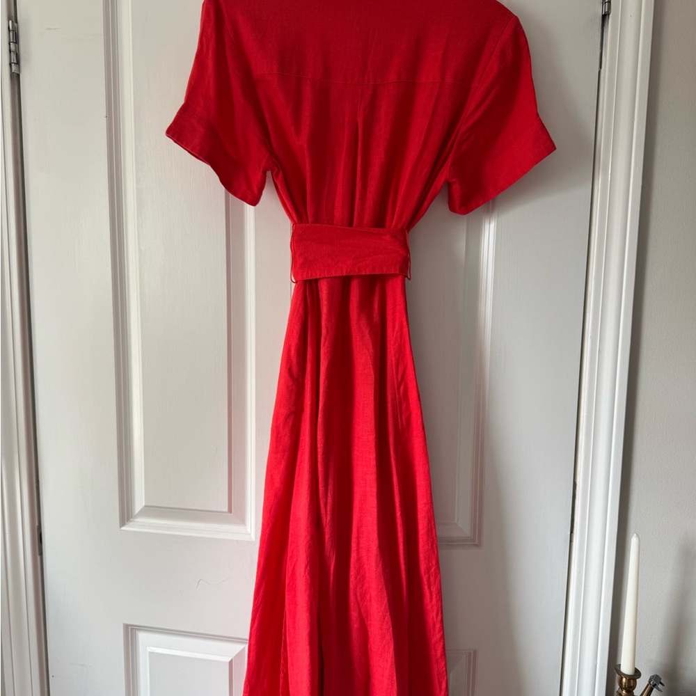 Joie Red Maxi Dress - Picture 3 of 5